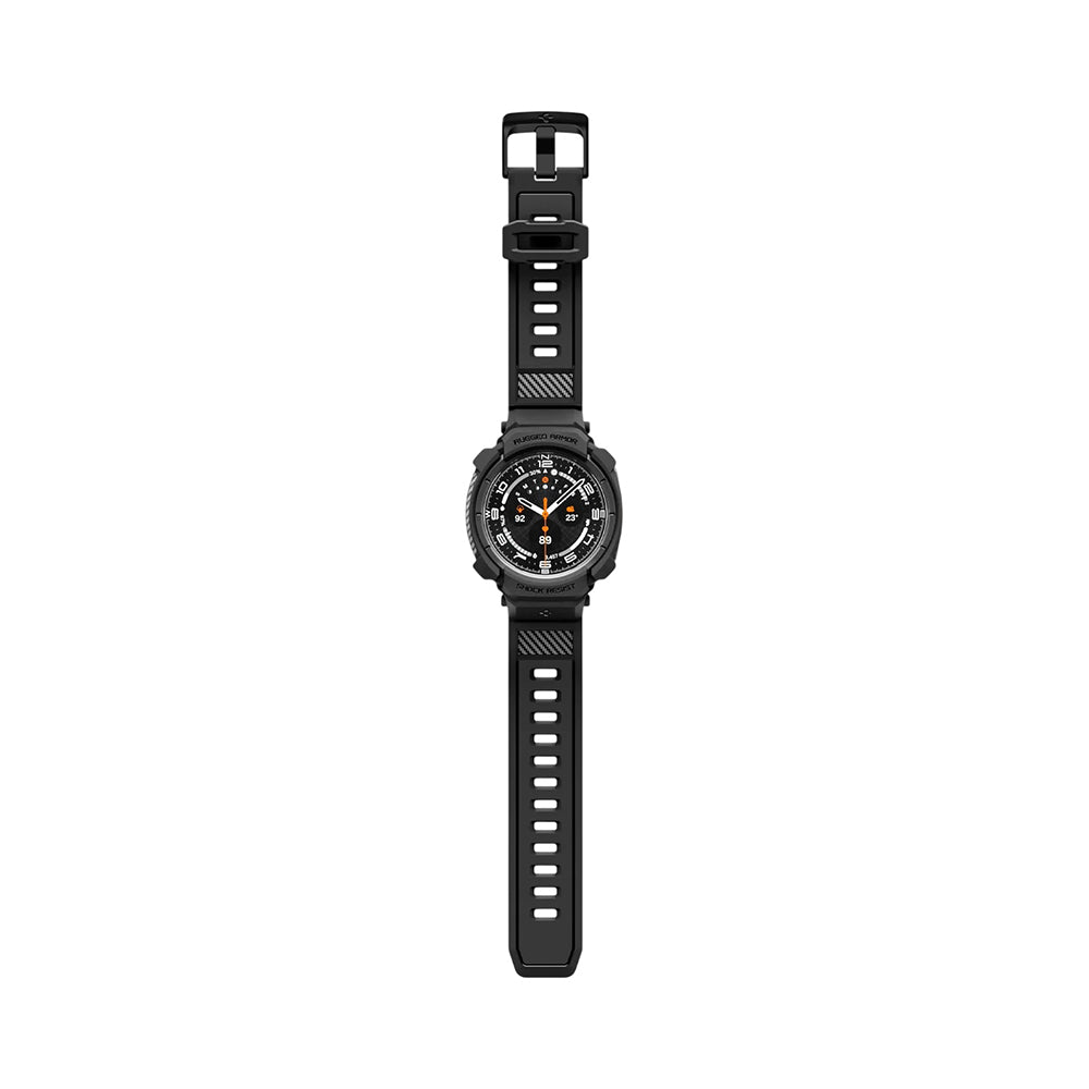 Case for Samsung Galaxy Watch Ultra2, Spigen, Rugged Armor Pro, Matte Black ACS11612