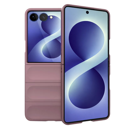 Hülle für Samsung Galaxy Z Flip8 F776, Techsuit, Magic Shield, Lila