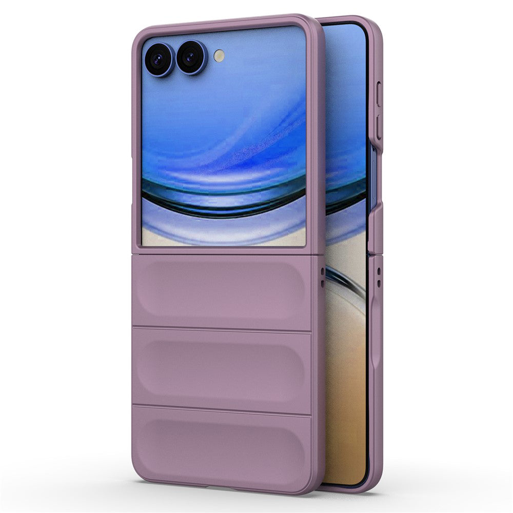 Hülle für Samsung Galaxy Z Flip8 F776, Techsuit, Magic Shield, Lila