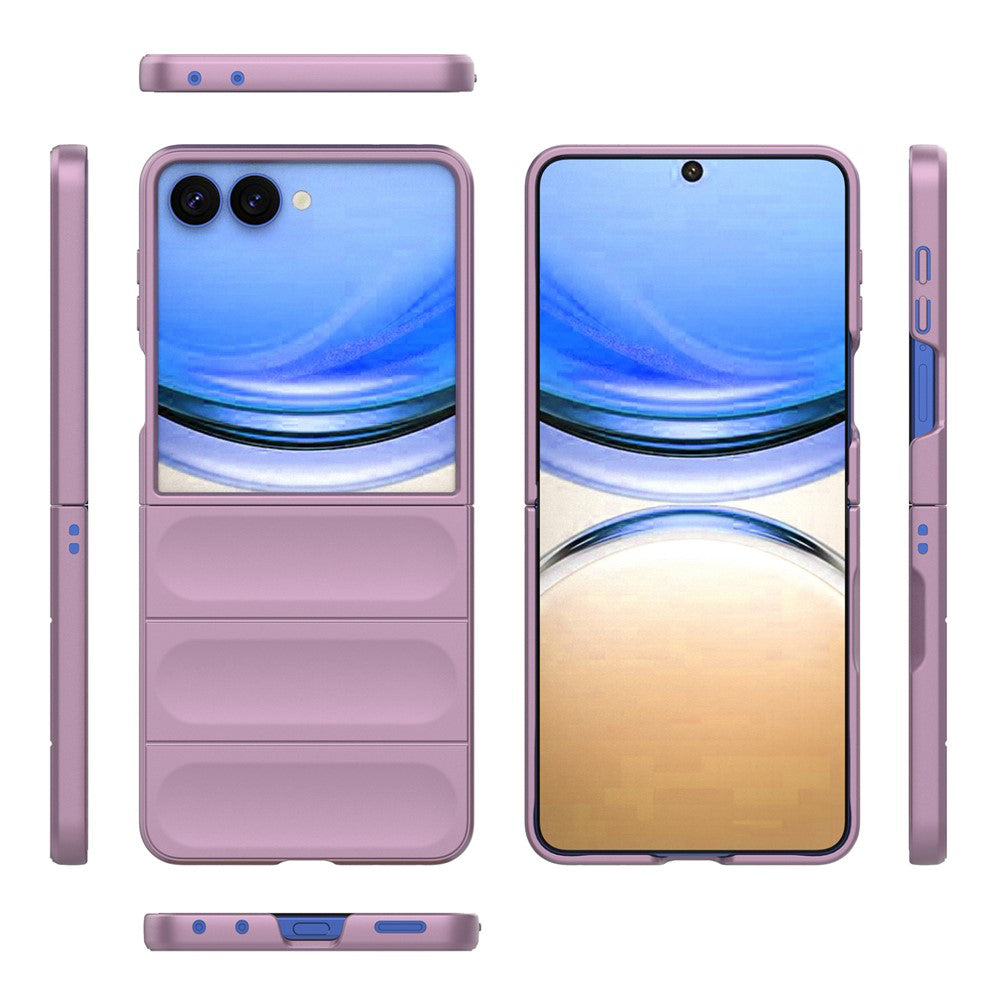 Hülle für Samsung Galaxy Z Flip8 F776, Techsuit, Magic Shield, Lila