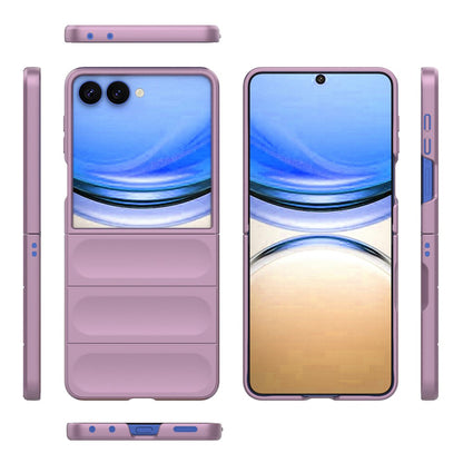 Hülle für Samsung Galaxy Z Flip8 F776, Techsuit, Magic Shield, Lila