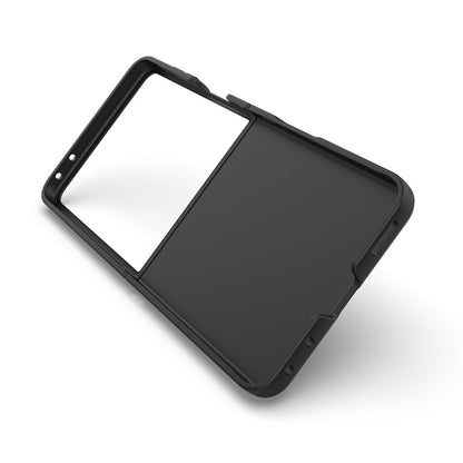 Hülle für Samsung Galaxy Z Flip8 F776, Techsuit, Magic Shield, Schwarz
