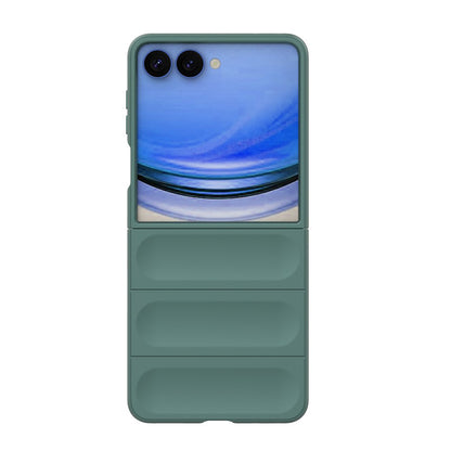 Hülle für Samsung Galaxy Z Flip8 F776, Techsuit, Magic Shield, Grün