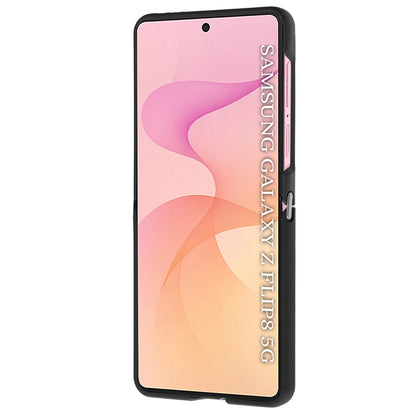 Hülle für Samsung Galaxy Z Flip8 F776 / Z Flip7 F766, Techsuit, Glinth, Schwarz