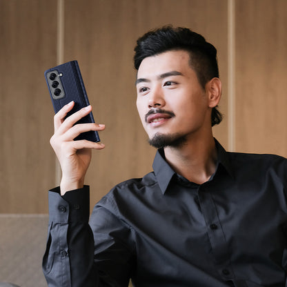 Hülle für Samsung Galaxy Z Fold Special, DUX DUCIS, Bril, Blau