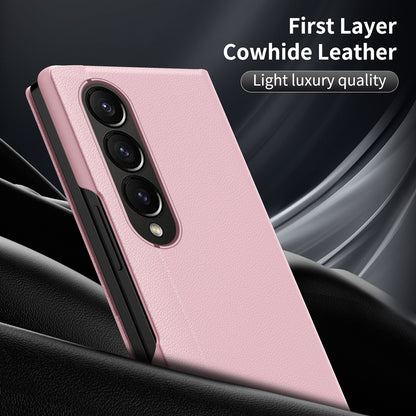 Hülle für Samsung Galaxy Z Fold3 5G F926, Techsuit, SmartView, Rosa