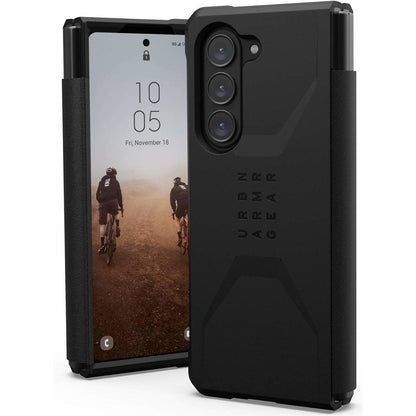 Hülle für Samsung Galaxy Z Fold5 F946, Urban Armor Gear, Civilian, Schwarz
