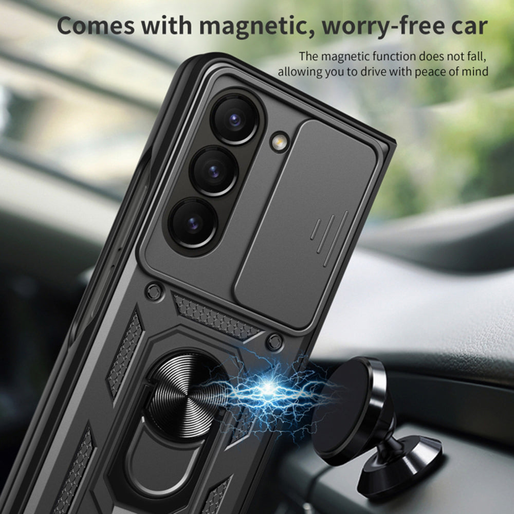 Case for Samsung Galaxy Z Fold6 F956, Techsuit, CamShield, Black