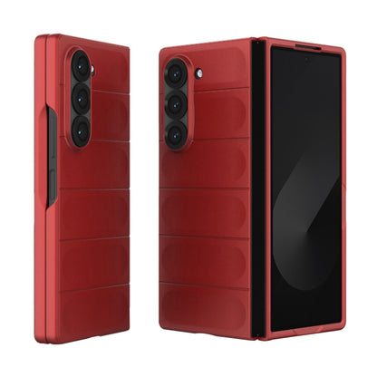 Hülle für Samsung Galaxy Z Fold6 F956, Techsuit, Magic Shield, Rot