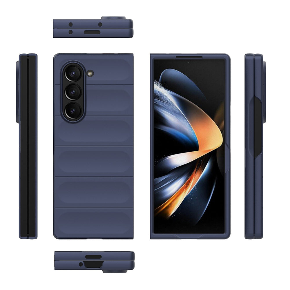Hülle für Samsung Galaxy Z Fold6 F956, Techsuit, Magic Shield, Rot