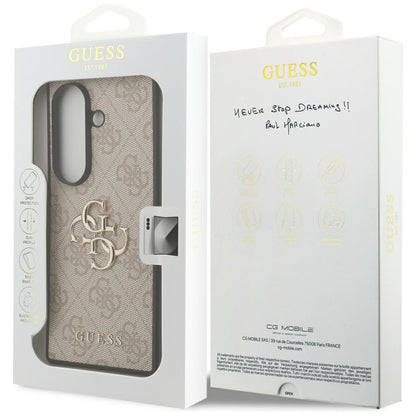 Hülle für Samsung Galaxy Z Fold7 F966, Guess, 4G Big Logo, Rosa