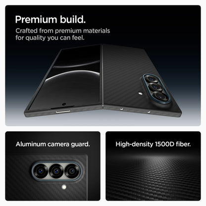 Hülle für Samsung Galaxy Z Fold7 F966, Spigen, Air Skin, Schwarz ACS09555