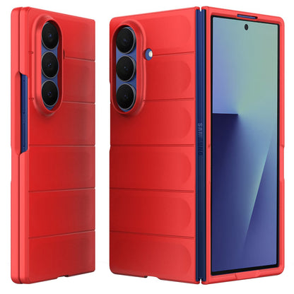 Case for Samsung Galaxy Z Fold7 F966, Techsuit, Magic Shield, Red