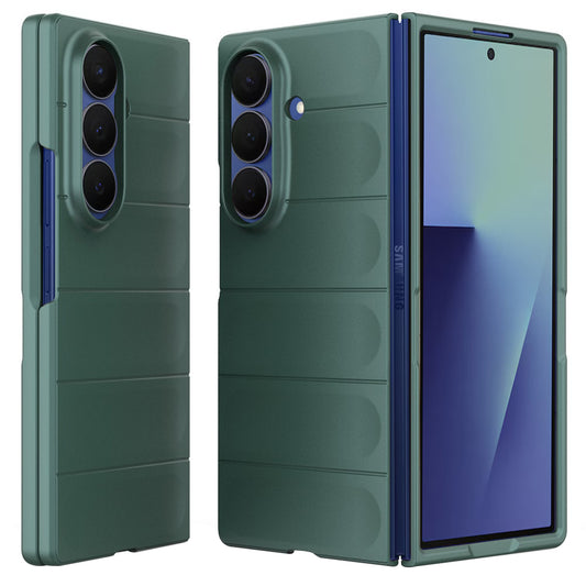 Hülle für Samsung Galaxy Z Fold7 F966, Techsuit, Magic Shield, Grün