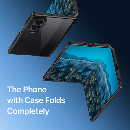 Hülle für Samsung Galaxy Z Fold8 F971, DUX DUCIS, Aimo, Schwarz