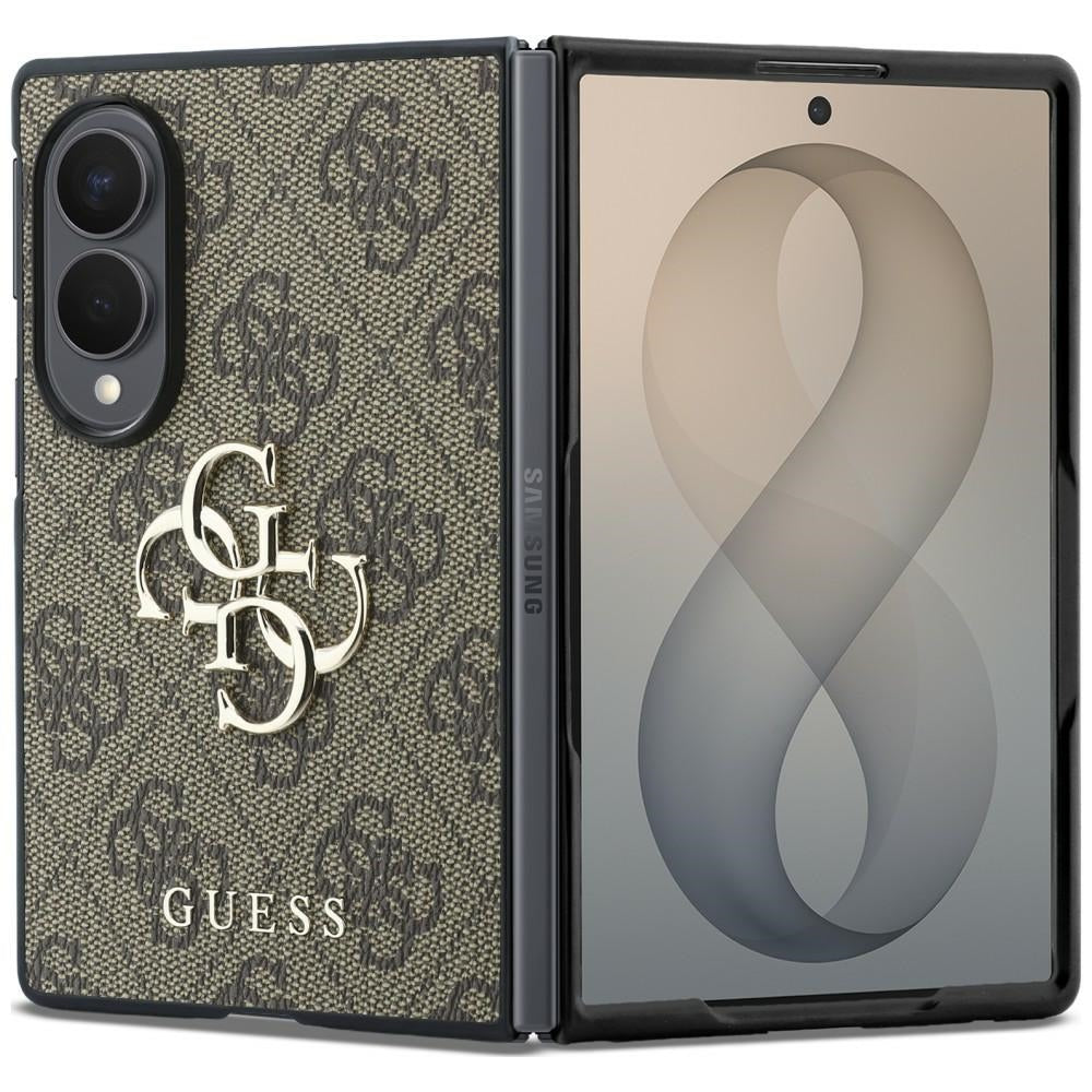 Hülle für Samsung Galaxy Z Fold8 F971, Guess, 4G Big Logo, Braun