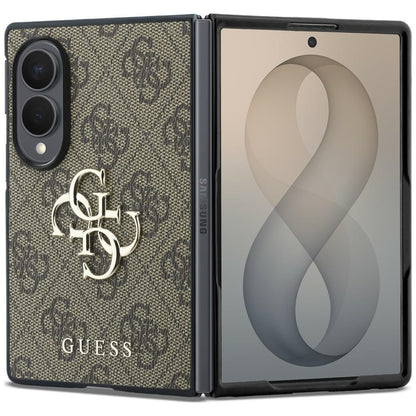 Hülle für Samsung Galaxy Z Fold8 F971, Guess, 4G Big Logo, Braun