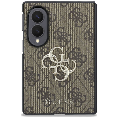 Hülle für Samsung Galaxy Z Fold8 F971, Guess, 4G Big Logo, Braun