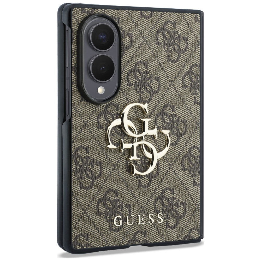 Hülle für Samsung Galaxy Z Fold8 F971, Guess, 4G Big Logo, Braun