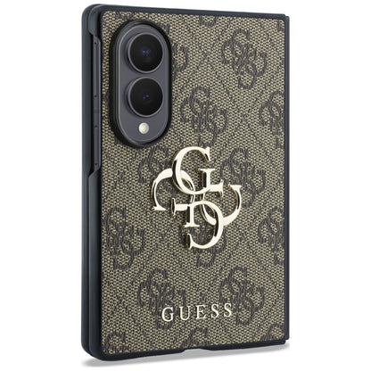Hülle für Samsung Galaxy Z Fold8 F971, Guess, 4G Big Logo, Braun