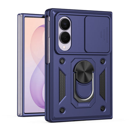 Hülle für Samsung Galaxy Z Fold8 F971, Techsuit, CamShield, Blau