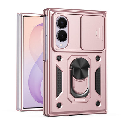 Hülle für Samsung Galaxy Z Fold8 F971, Techsuit, CamShield, Roségold