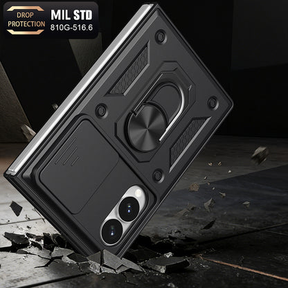 Hülle für Samsung Galaxy Z Fold8 F971, Techsuit, CamShield, Grün
