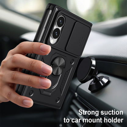 Hülle für Samsung Galaxy Z Fold8 F971, Techsuit, CamShield, Grün