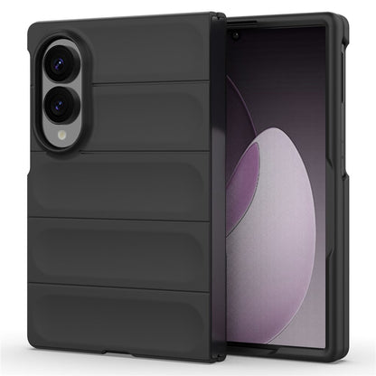 Hülle für Samsung Galaxy Z Fold8 F976, Techsuit, Magic Shield, Schwarz