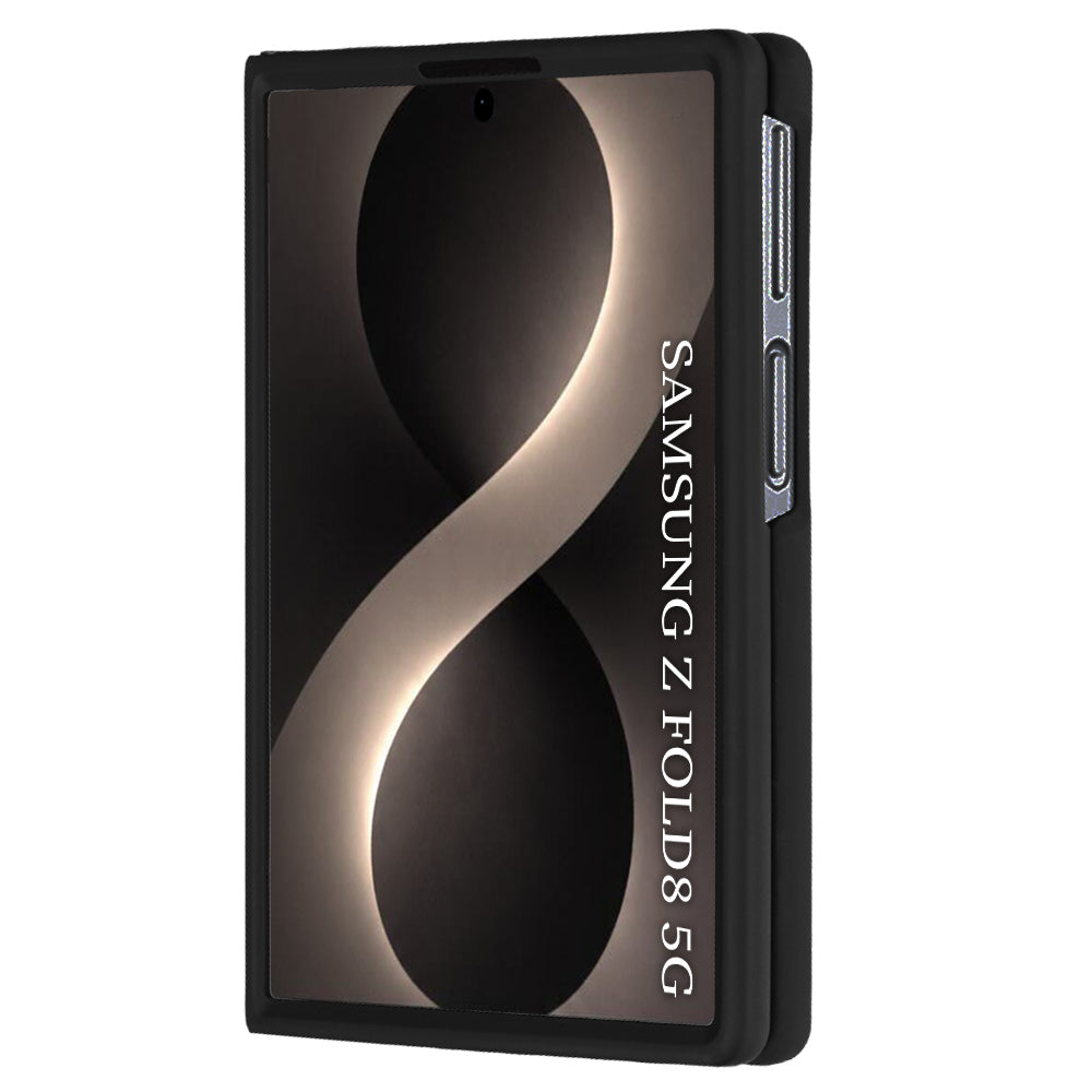Hülle für Samsung Galaxy Z Fold8 F976, Techsuit, Glinth, Schwarz
