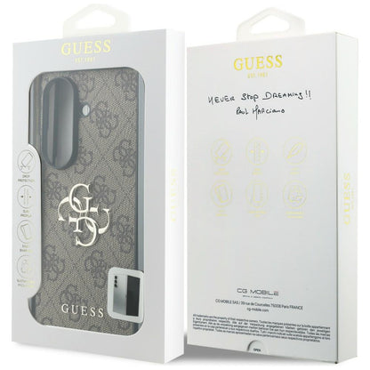 Hülle für Samsung Galaxy Z Fold8 Ultra F976, Guess, 4G Big Logo, Braun