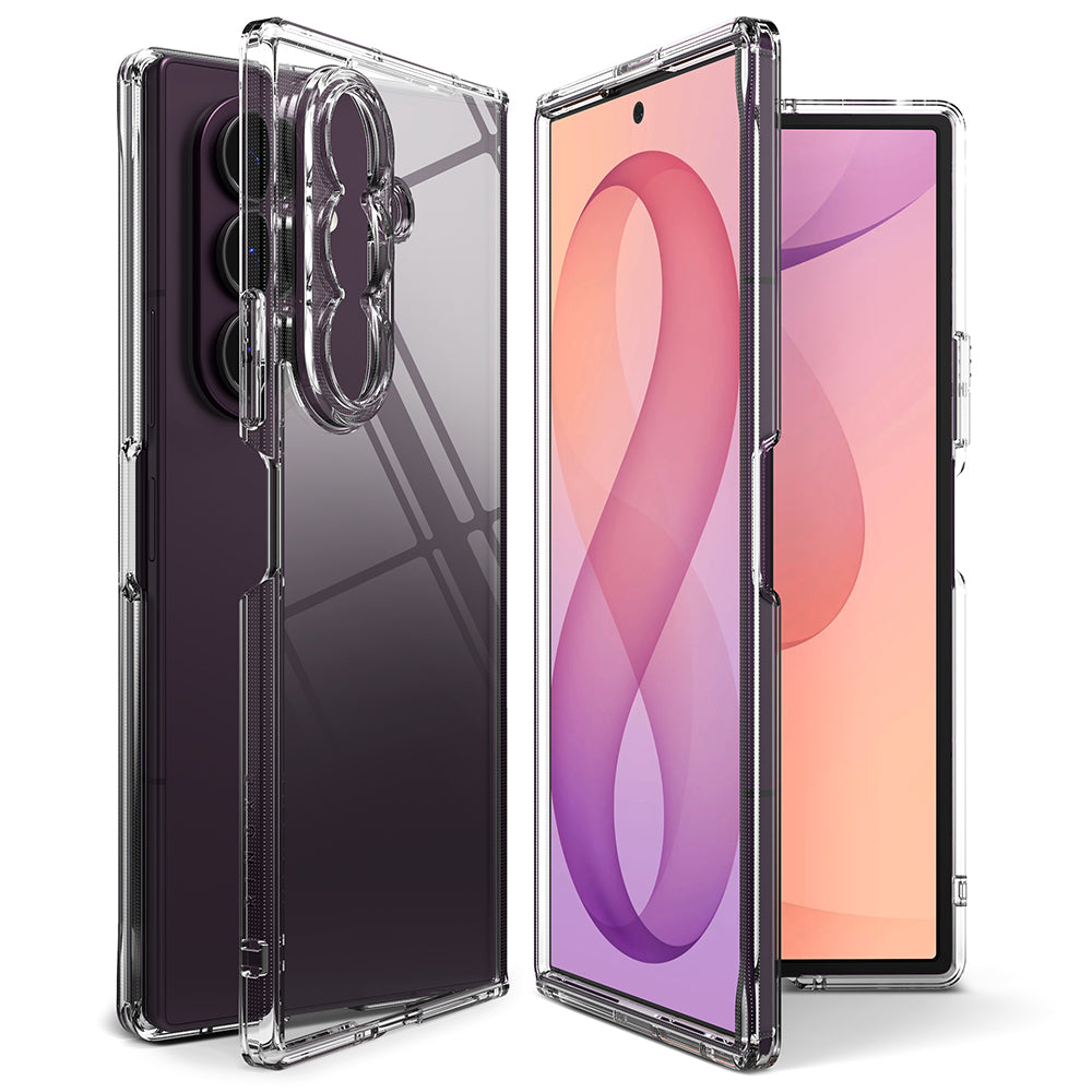 Hülle für Samsung Galaxy Z Fold8 Ultra F976, Ringke, Fusion, Transparent