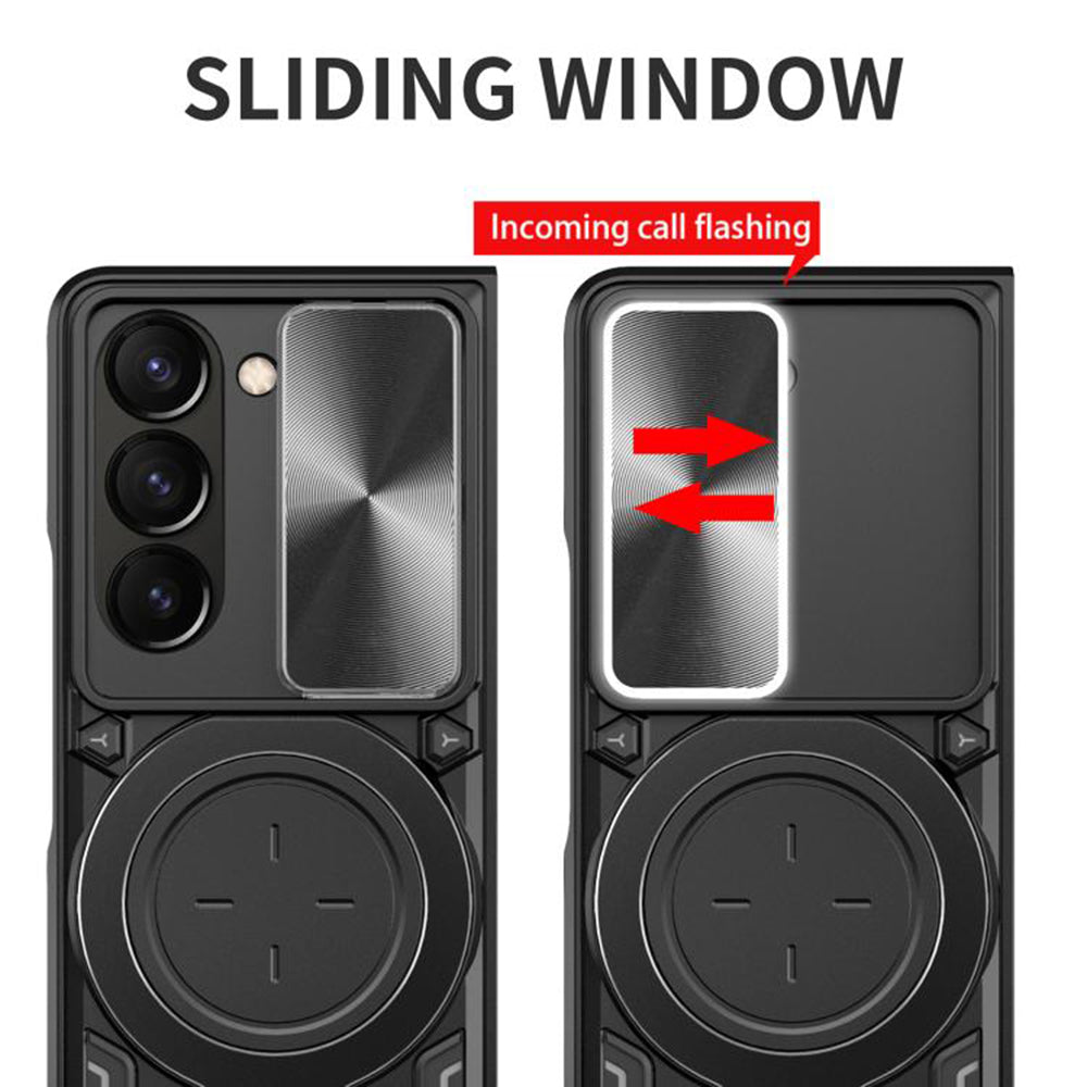 Hülle für Samsung Galaxy Z Fold8 Ultra F976 / Z Fold7 F966, Techsuit, CamGuard Pro, Blau
