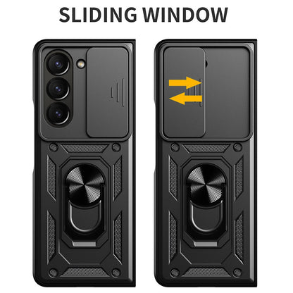 Hülle für Samsung Galaxy Z Fold8 Ultra F976 / Z Fold7 F966, Techsuit, CamShield, Blau