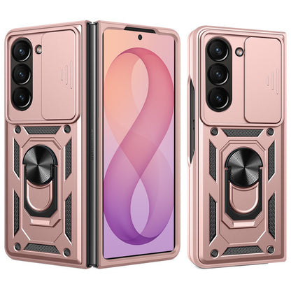 Hülle für Samsung Galaxy Z Fold8 Ultra F976 / Z Fold7 F966, Techsuit, CamShield, Roségold