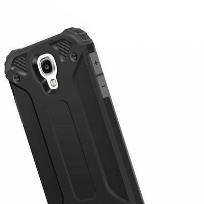 Case for Samsung I9500 Galaxy S4, Techsuit, Hybrid Armor, Black
