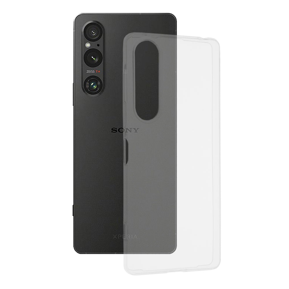 Hülle für Sony Xperia 1 V, Techsuit, Klar, Transparent