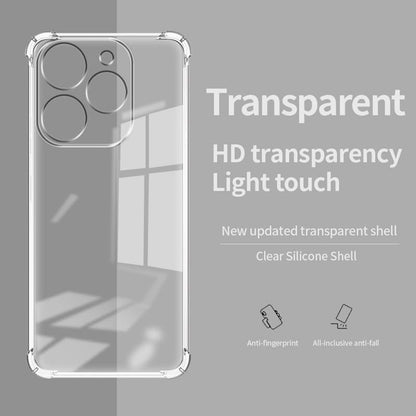 Hülle für Tecno Spark Go 2024 / Spark 20C, Techsuit, stoßfest klar, transparent