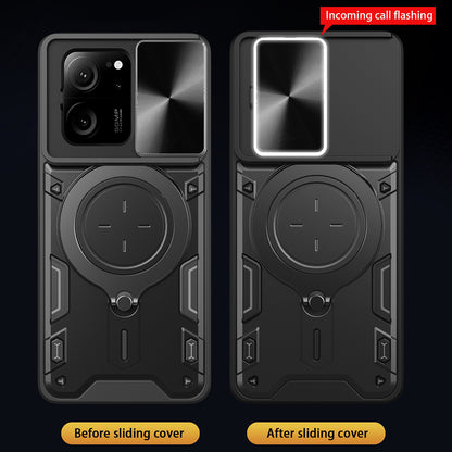Hülle für Xiaomi 13T Pro / 13T, Techsuit, CamGuard Pro, Schwarz