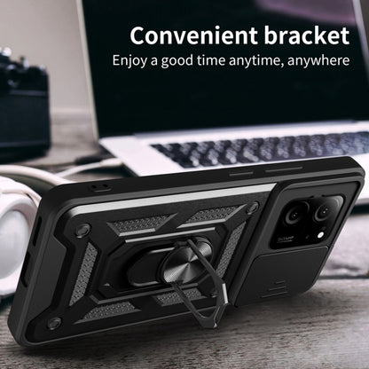 Hülle für Xiaomi 13T Pro / 13T, Techsuit, CamShield, Schwarz