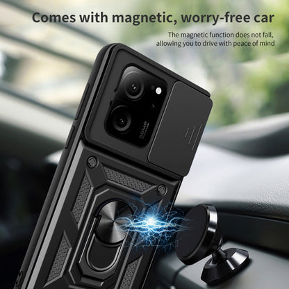 Hülle für Xiaomi 13T Pro / 13T, Techsuit, CamShield, Schwarz