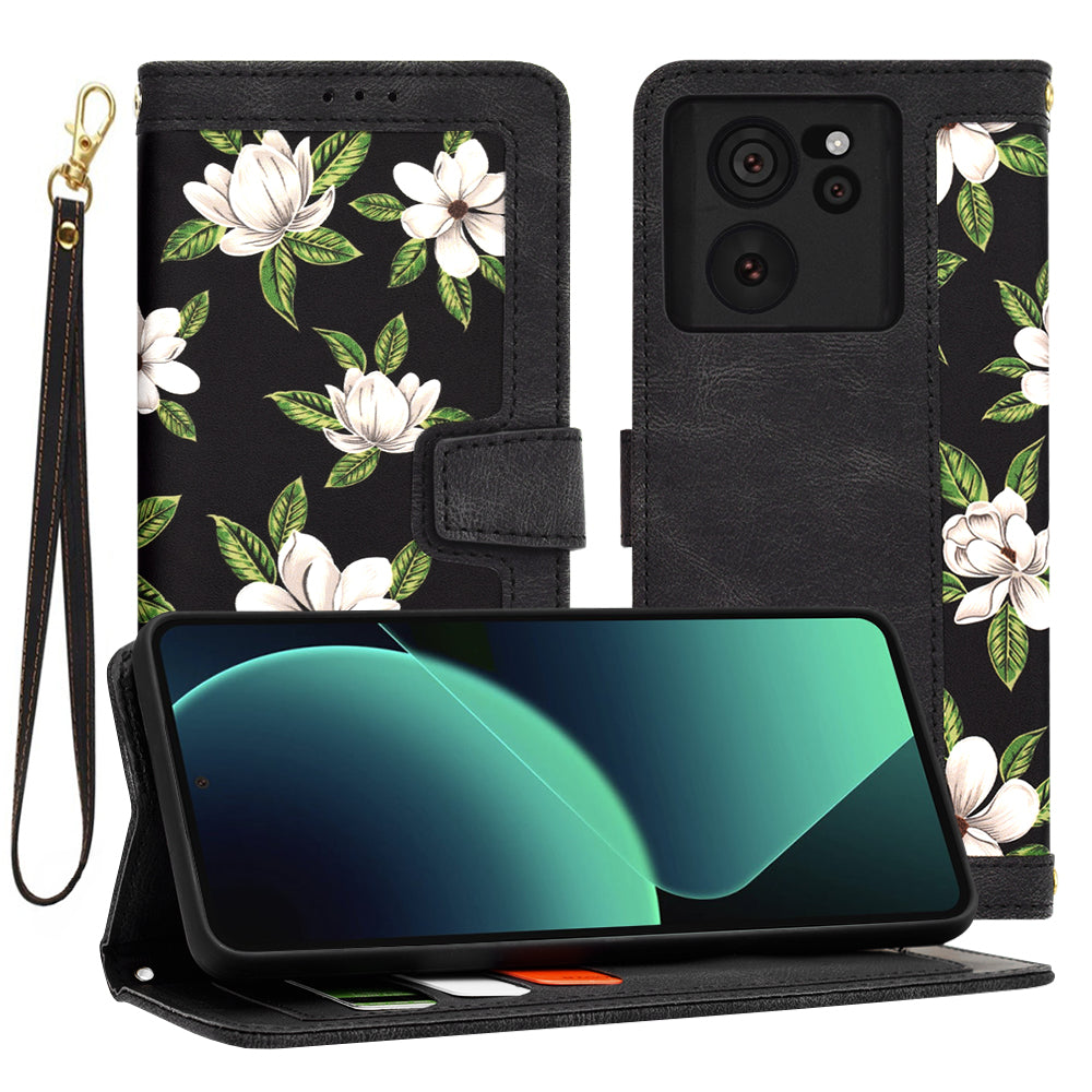Hülle für Xiaomi 13T Pro / 13T, Techsuit, FlipCraft, Schwarz