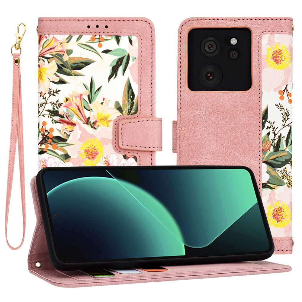 Hülle für Xiaomi 13T Pro / 13T, Techsuit, FlipCraft, Rosa
