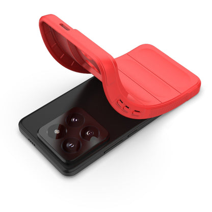 Hülle für Xiaomi 14 Pro, Techsuit, Magic Shield, Weinrot