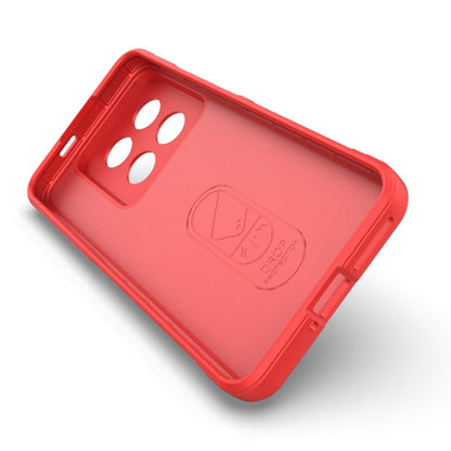 Hülle für Xiaomi 14 Pro, Techsuit, Magic Shield, Weinrot