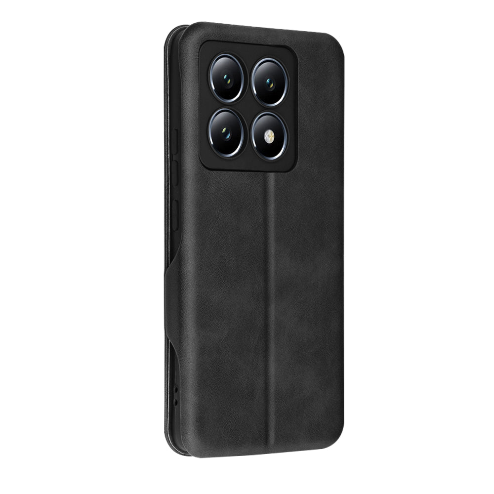 Hülle für Xiaomi 14 Pro, Techsuit, Safe Wallet Plus, Schwarz