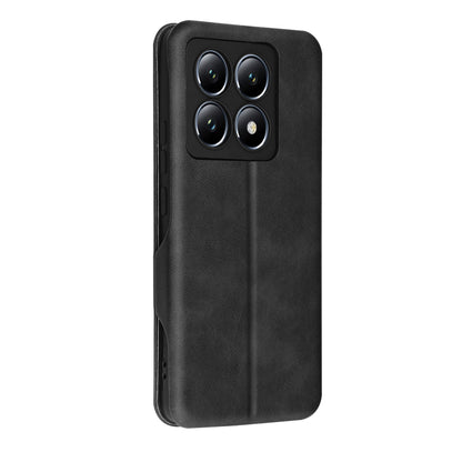 Hülle für Xiaomi 14 Pro, Techsuit, Safe Wallet Plus, Schwarz