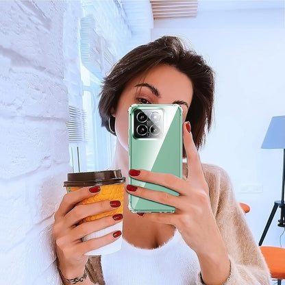 Hülle für Xiaomi 14 Pro, Techsuit, Shockproof Clear, Transparent