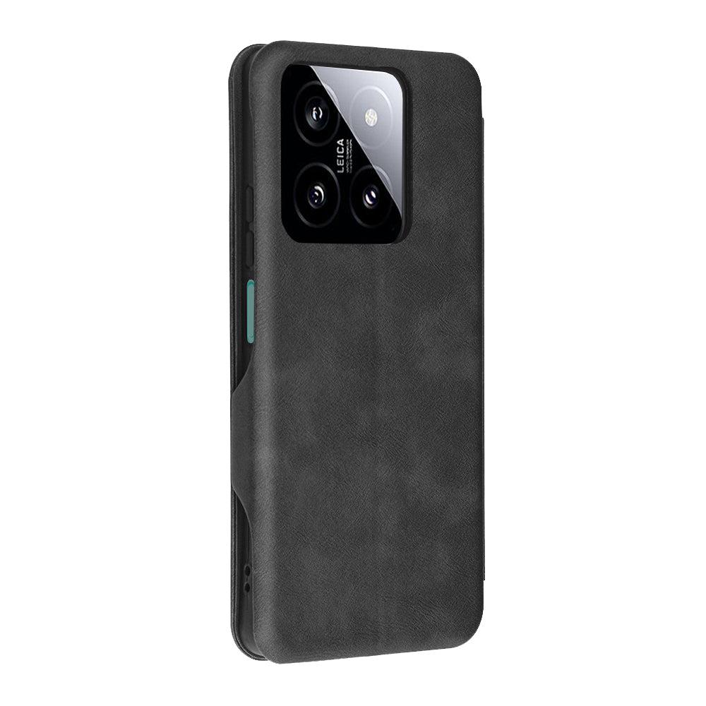 Hülle für Xiaomi 14, Techsuit, Safe Wallet Plus, Schwarz