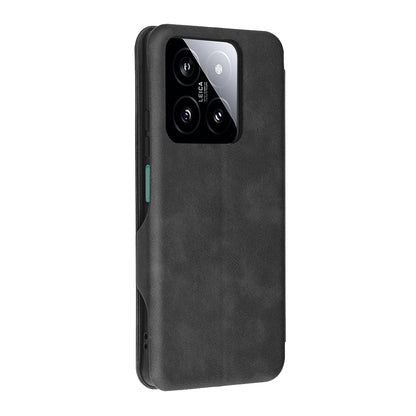 Hülle für Xiaomi 14, Techsuit, Safe Wallet Plus, Schwarz